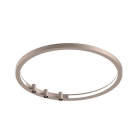 Novalux - HALOS SPOT : EMISION INTERNE, 3 SPOTS, Ø962, 70W, 4000K, 40°, CAPPUCCINO, IRC 90