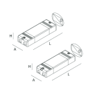 Novalux - HALOS SPOT : DRIVER ELECTR, DALI-PUSH, DOUBLE ALLUMAGE SPOT & EMISSION INTERNE
