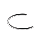 Novalux - ARK : PROFIL LED EN C, DIAMETRE 1440, 62W, 3000K, NOIR