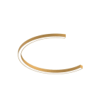 Novalux - ARK : PROFIL LED EN C, DIAMETRE 1440, 62W, 3000K, OR