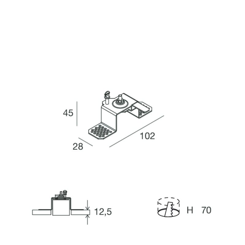 Novalux - ARK : KIT ENCASTREMENT, DIAMETRE 962