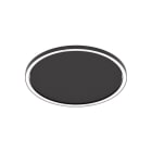 Novalux - HALOS ACOUSTIC : PANNEAU NOIR GRAPHITE, DIAMETRE 962, 62W, 2700K, CAFÉ, IRC 90