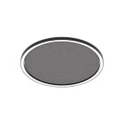 Novalux - HALOS ACOUSTIC : PANNEAU GRIS FER, DIAMETRE 962, 62W, 4000K, CAPPUCCINO, IRC 90