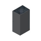 Novalux - SOAP L : APPLIQUE SINGLE, 16W, GU10, GRIS ANTHRACITE