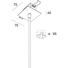 Novalux - FORTY8: RECESSED CANOPY 3M BLANC