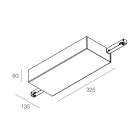 Novalux - FORTY8: CEIL. CANOPY DA 2 E-F 150W48V BLANC
