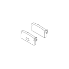 Novalux - PROFILED : EMBOUTS POUR H9 ALU (2 PCS)
