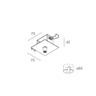 Novalux - FORTY8: PATERE INC.ALIM.REMOTA S/C NOIR