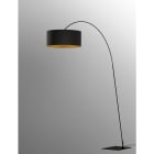 Novalux - DIANA: PIANTANA 1XE27 NERO/ORO 3BOX