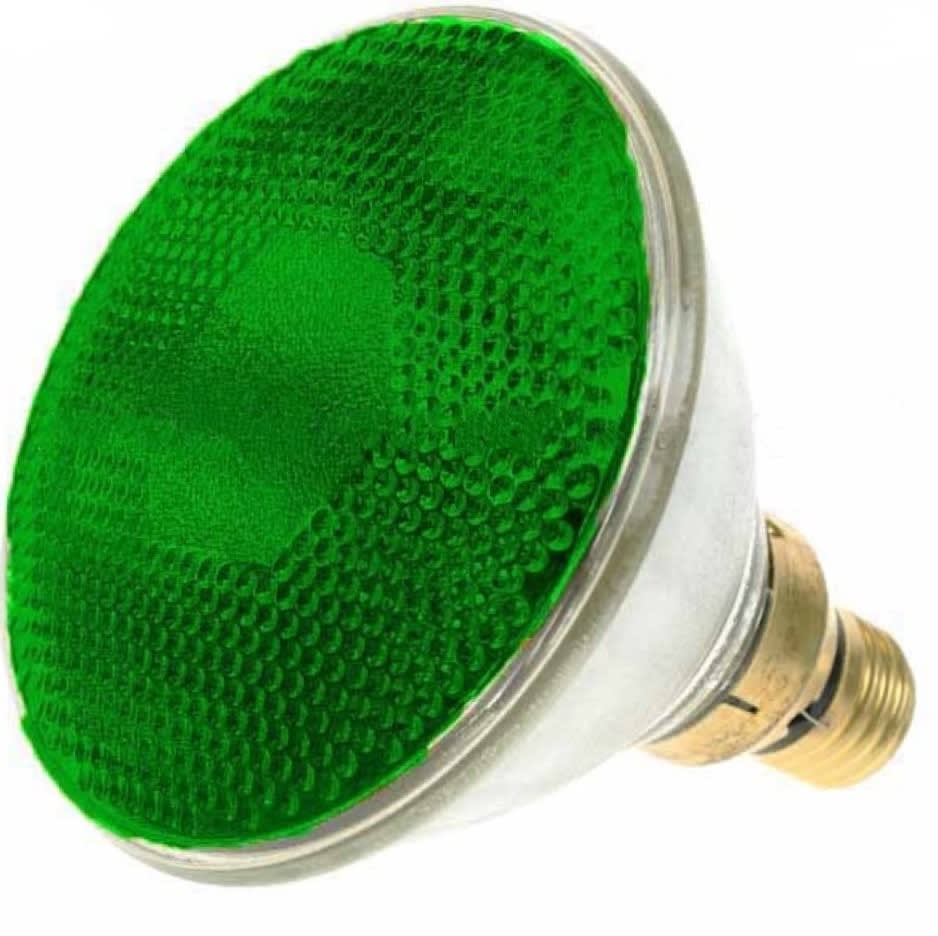 Aurora - INC - PAR38 230V 80W E27 verte FLOOD