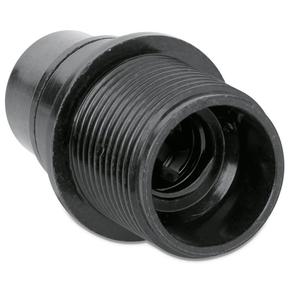 Aurora - Douille E14 backélite P10 filetée noire