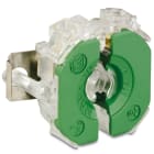 Aurora - Douille tube fluo G13 simple mobile encliquetable