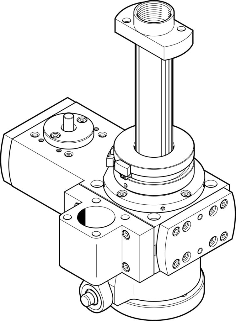 Festo - EHMB-25-100 module roto-linéaire