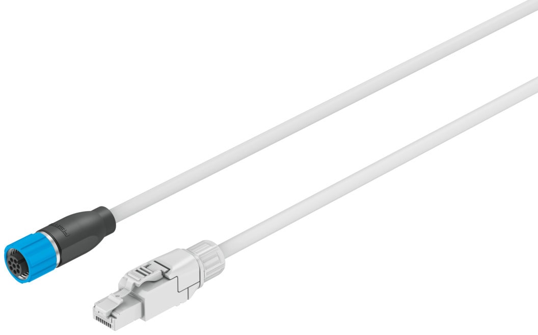 Festo - NEBM-M12G8-E-10-N-R3G8 câble codeur