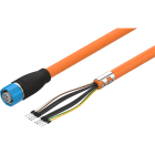 Festo - NEBM-M16G8-E-15-Q9-LE8 câble moteur