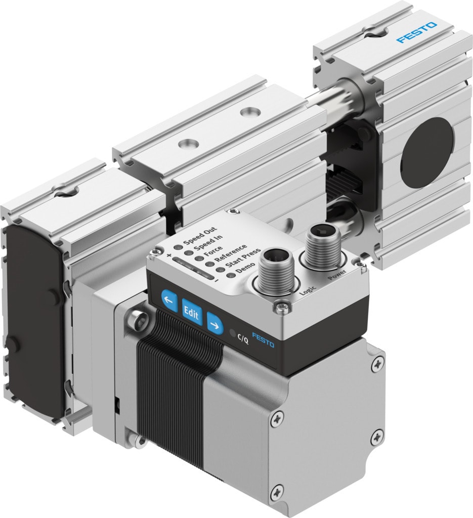 Festo - ELGE-TB-35-100-0H-ST-M-H1-PLK-AA-AT-FR Module d'axe à courroie crantée