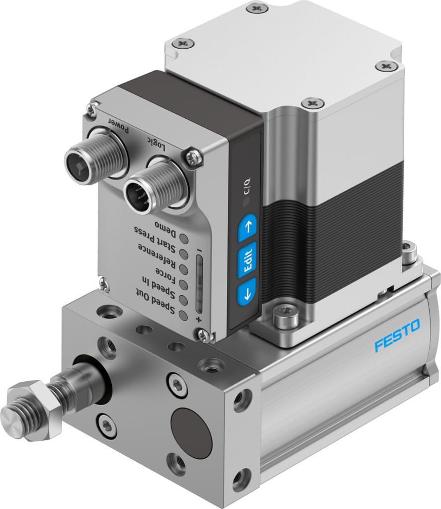 Festo - EPCE-TB-60-10-FL-MF-ST-M-H1-PLK-AA Module de vérin électrique
