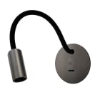 Indigo Lighting - DIPLO 2 4,6W 3000K 360Lm 34° Gris canon de fusil