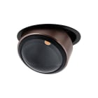 Indigo Lighting - RETI 1 RX 18W 3000K 1620Lm 80° Noir mat - Bronze satiné