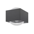 Indigo Lighting - KOS 2 S 2x6W 2x685Lm 3000K IP65 Anthracite
