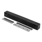 Indigo Lighting - CONNECTEUR I + RENFORTS MECANIQUES POUR RAIL S Noir mat