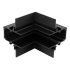Indigo Lighting - PROFIL DE CONNEXION 90° MUR POUR RAIL S Noir mat
