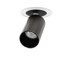 Indigo Lighting - OLYN 1 RDX 15W 1820Lm 36° DIM Blanc mat - Nickel brossé