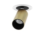 Indigo Lighting - OLYN 1 RDX 15W 1820Lm 36° DIM Blanc mat - Or brossé