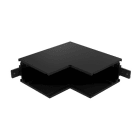 Indigo Lighting - CONNEXION L 90° MUR INT AVEC TR24805 Noir mat