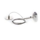 Indigo Lighting - BASE + FILIN DE SUSPENSION 2m Chrome