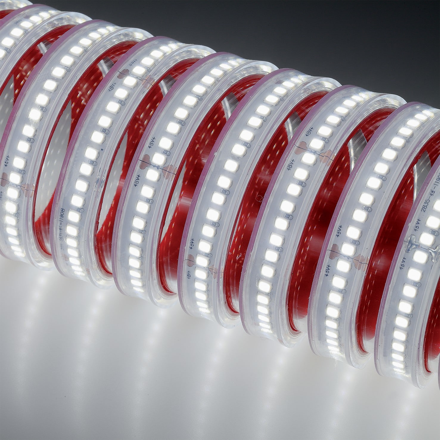 Indigo Lighting - Bandeau LED 20m 11W/m 224LED/m 3000K CRI90 IP67 48V CLIII