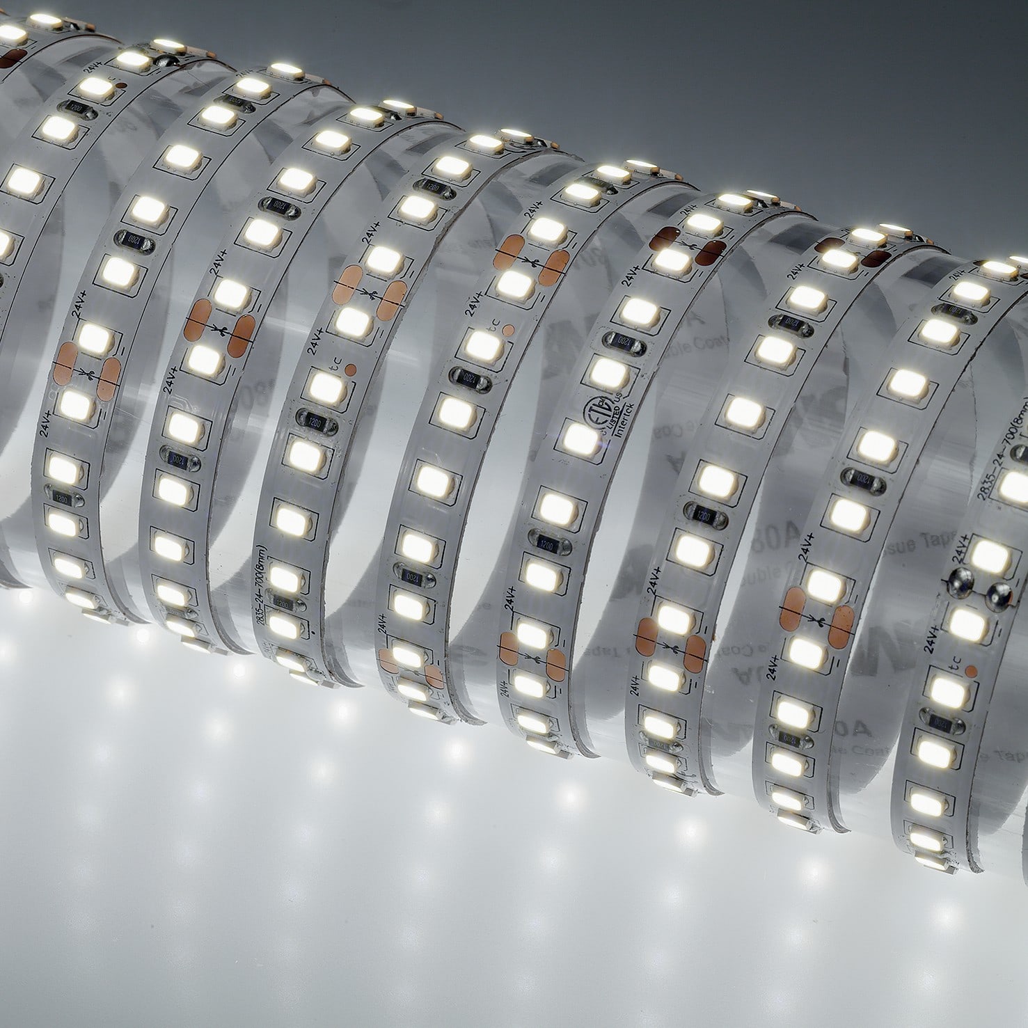 Indigo Lighting - Bandeau LED 5m 7W/m 1490lm/m 4000K CRI80 120ø IP20 24Vdc CLIII