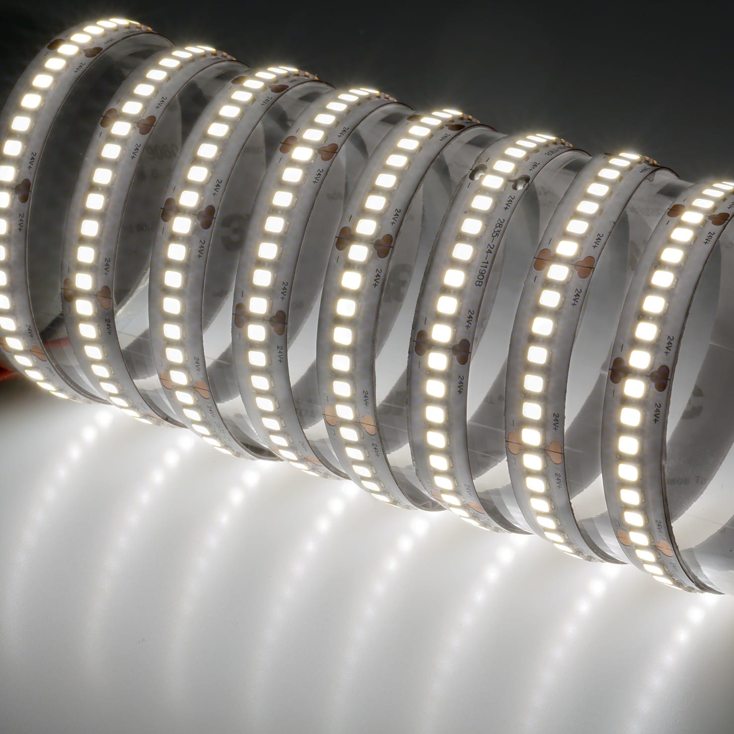 Indigo Lighting - Bandeau LED 5m 14W/m 2850lm/m 2700K CRI90 120ø IP20 24Vdc CLIII