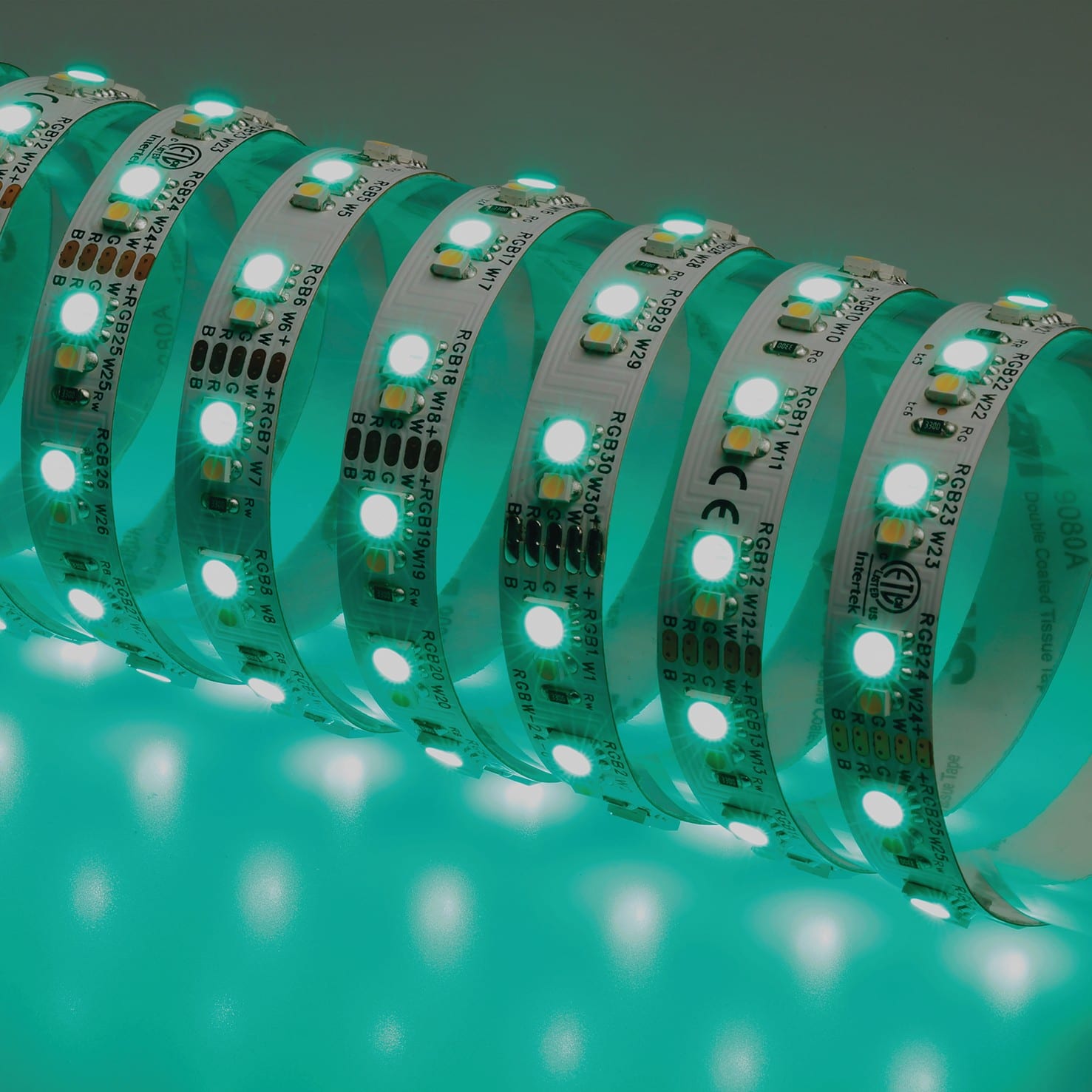 Indigo Lighting - Bandeau LED 5m 13,5W/m 1380lm/m RGBW 120ø IP20 24Vdc CLIII