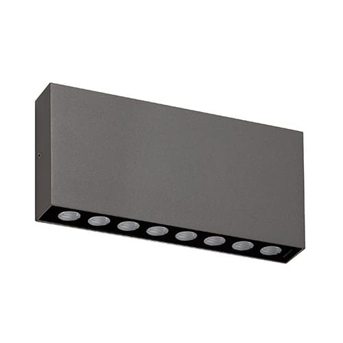 Indigo Lighting - BRIKPRO 1 A 14W 3000K 1300Lm IP67 Gris mat