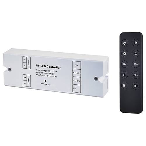 Indigo Lighting - CONTROLEUR + TELECOMMANDE RGB