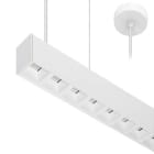 Indigo Lighting - LINEAR 1 P 38W 6625Lm 75° Blanc mat