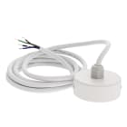 Indigo Lighting - CABLE D'ALIMENTATION DALI 200cm + BASE Blanc