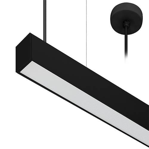 Indigo Lighting - LINEAR 2 P 21W-32W 75° DALI Noir mat
