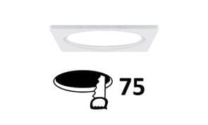 Indigo Lighting - BAGUE CARREE 100x100mm Blanc mat