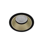 Indigo Lighting - BALI R GU10 MAX10W PAR16 Noir mat - Bronze satiné