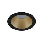 Indigo Lighting - BORA RDH EVO 7W 800Lm 60° IP65 DIM Noir mat - Laiton mat