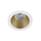 Indigo Lighting - KAHA RDH 7W 765Lm 60° IP65 DIM Blanc mat - Laiton mat