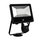 Indigo Lighting - FL03 SENSOR 30W 3600Lm 120° IP65 Noir