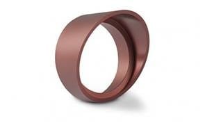 Indigo Lighting - CYLINDRE ASYMETRIQUE Bronze