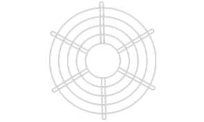 Indigo Lighting - GRILLE DE PROTECTION Blanc