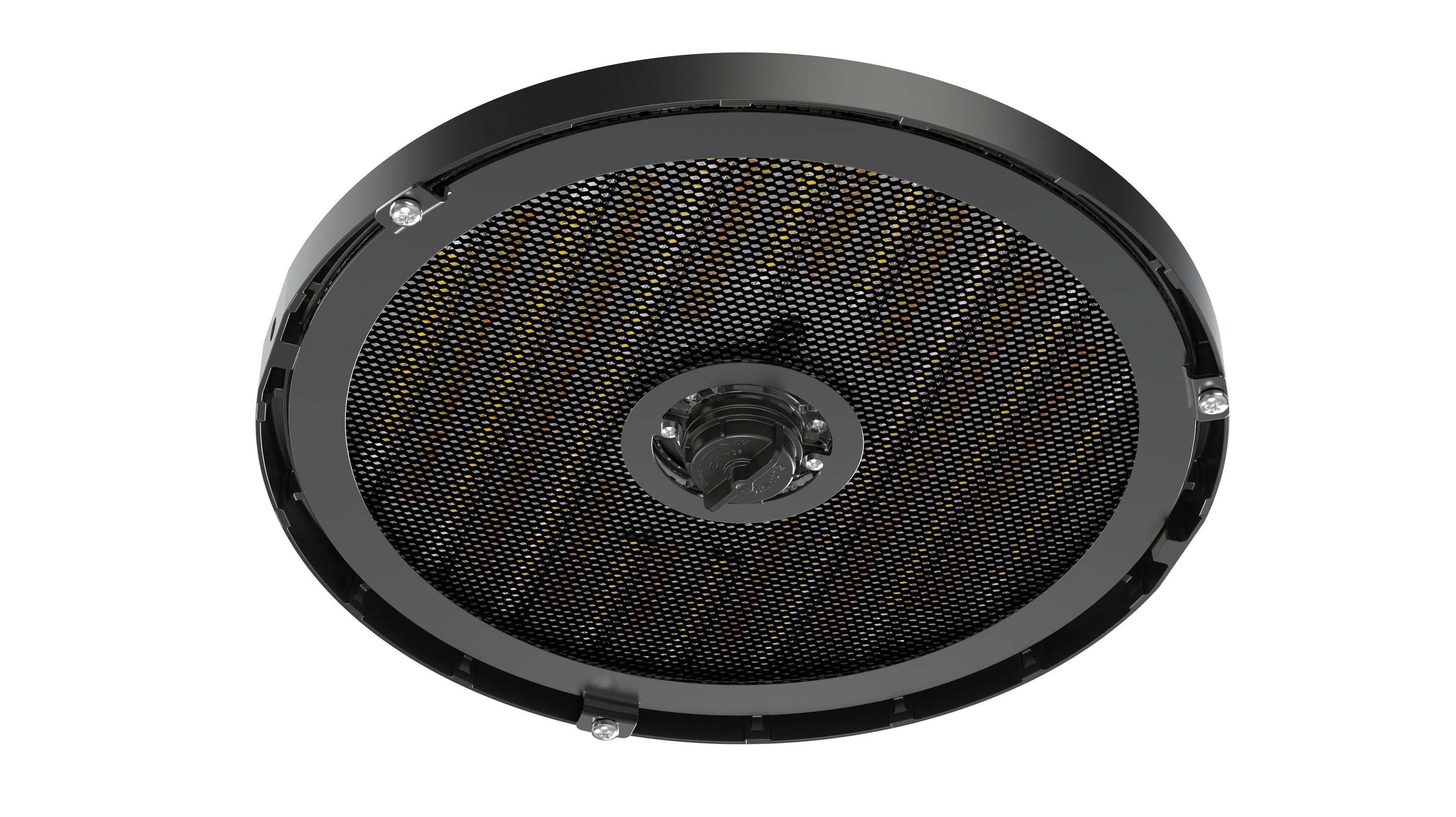 Indigo Lighting - Grille en nid d?abeille pour TRIBAY Noir