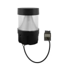 Indigo Lighting - HYDRA 14-19-24W IP65 Noir mat - Argent