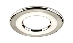 Indigo Lighting - BAGUE DE FINITION RONDE 90mm Acier brossé