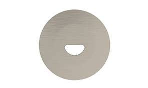Indigo Lighting - FACE RONDE DIFFUSION DEMI-CIRCULAIRE Chrome satiné
